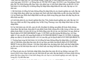 Công văn 13113/BTC-CST hướng dẫn thuế nhập khẩu ưu đãi linh kiện ô tô