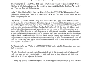 Công văn 3503/TCT-DNL lập hóa đơn ủy thác xuất khẩu