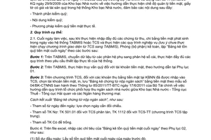 Công văn 1846/KBNN-KQ 2011 đối chiếu số liệu giữa kế toán kho quỹ khi kiểm quỹ tiền mặt cuối ngày