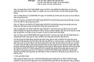 Công văn 848/SXD-KT công bố giá nhân công, ca máy và thiết bị thi công