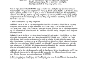 Công văn 1730/BXD-KTXD hướng dẫn điều chỉnh dự toán xây dựng công trình