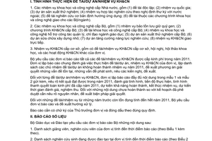 Công văn 7103/BGDĐT-KHCNMT báo cáo tình hình thực hiện nhiệm vụ khoa học