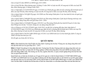 Quyết định 30/2011/QĐ-UBND  phong trào thi đua Chung sức xây dựng nông thôn