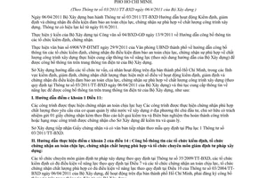 Hướng dẫn 8467H/HD-SXD-QLCL hoạt động kiểm định, giám định và chứng nhận