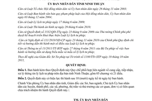 Quyết định 60/2011/QĐ-UBND cung cấp, tiếp nhận, xử lý thông tin lý lịch tư pháp