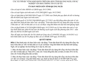 Quyết định 27/2011/QĐ-UBND mức chi thực hiện cuộc vận độngToàn dân đoàn kết