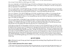 Quyết định 3692/QĐ-UBND 2011 quy hoạch vùng nguyên liệu mía đường Nông Cống Thanh Hóa