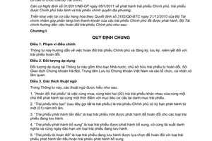 Thông tư 150/2011/TT-BTC hướng dẫn hoán đổi trái phiếu Chính phủ