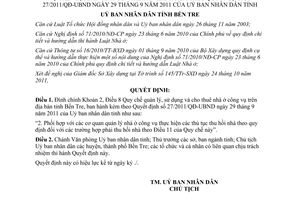 Quyết định 2678/QĐ-UBND đính chính Quy chế quản lý, sử dụng và cho thuê nhà