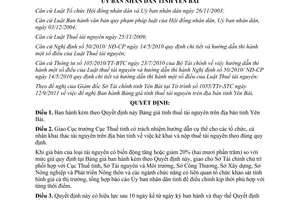 Quyết định 37/2011/QĐ-UBND Bảng giá tính thuế tài nguyên