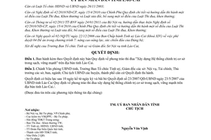 Quyết định 42/2011/QĐ-UBND Xây dựng Hệ thống chính trị cơ sở trong sạch