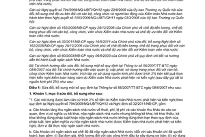 Thông tư 160/2011/TT-BTC sửa đổi Thông tư 56/2007/TT-BTC