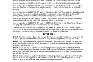 Quyết định 43/2011/QĐ-UBND hạn mức giao đất ở và hạn mức công nhận đất