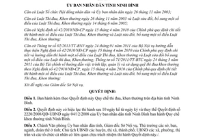 Quyết định 24/2011/QĐ-UBND Quy chế thi đua khen thưởng