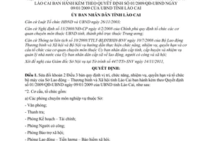 Quyết định 44/2011/QĐ-UBND vị trí chức năng nhiệm vụ quyền hạn tổ chức Sở LĐTBXH