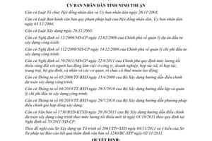 Quyết định 65/2011/QĐ-UBND điều chỉnh dự toán xây dựng công trình