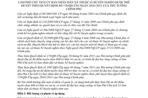 Thông tư 171/2011/TT-BTC hướng dẫn về quản lý, sử dụng kinh phí thực hiện Dự án