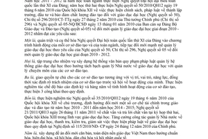 Chỉ thị 6036/CT-BGDĐT nhiệm vụ trọng tâm giáo dục đại học