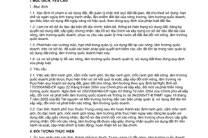 Công văn 4043/BTNMT-TCQLĐĐ xác định cắm mốc đo đạc đất nông lâm trường