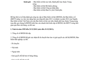 Công văn 4715/BHXH-CST báo cáo nhanh công tác cấp sổ bảo hiểm xã hội, y tế