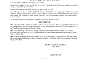 Quyết định 48/2011/QĐ-UBND chức năng cơ cấu tổ chức Chi cục Thủy lợi Phòng chống lụt bão Lào Cai