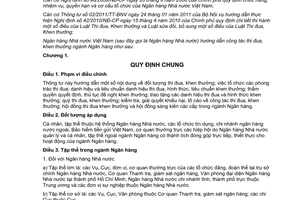 Thông tư 36/2011/TT-NHNN hướng dẫn công tác thi đua, khen thưởng ngành Ngân hàng