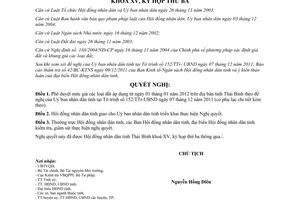 Nghị quyết 34/2011/NQ-HĐND mức giá đất áp dụng từ ngày 01/01/2012 trên địa bàn