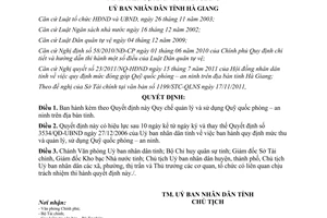 Quyết định 2782/2011/QĐ-UBND Quy chế quản lý sử dụng Quỹ quốc phòng an ninh