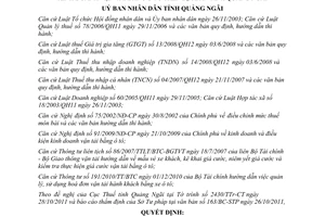 Quyết định 29/2011/QĐ-UBND biện pháp quản lý thu thuế hoạt động kinh doanh