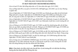 Quyết định 2060/QĐ-UBND năm 2011 thu phí bảo vệ môi trường đối với chất thải rắn