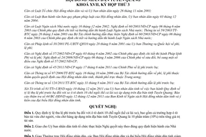 Nghị quyết 41/2011/NQ-HĐND  tỷ lệ thu lệ phí trước bạ đối với ô tô dưới 10 chỗ