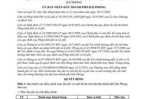 Quyết định 2059/QĐ-UBND năm 2011 điều chỉnh mức thu phí vệ sinh đô thị trên địa