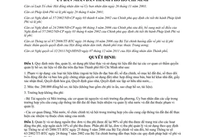 Quyết định 81/2011/QĐ-UBND mức thu phí khai thác và sử dụng tài liệu đất đai