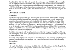 Kế hoạch 4111/KH-UBND Phát triển giống lợn tỉnh Hà Tĩnh giai đoạn 2015 2011