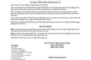 Quyết định 46/2011/QĐ-UBND tư vấn phản biện giám định xã hội tỉnh Long An