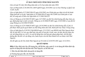 Quyết định 59/2011/QĐ-UBND quản lý và sử dụng phí thẩm định cấp quyền sử dụng đấ