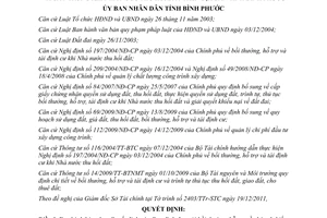 Quyết định 68/2011/QĐ-UBND đơn giá bồi thường, hỗ trợ nhà, vật kiến trúc