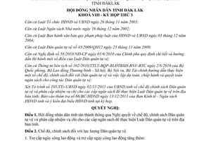 Nghị quyết 45/2011/NQ-HĐND chế độ chính sách Dân quân tự vệ phân cấp nhiệm vụ