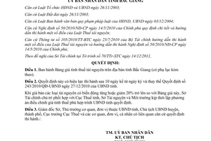Quyết định 475/2011/QĐ-UBND bảng giá tính thuế tài nguyên