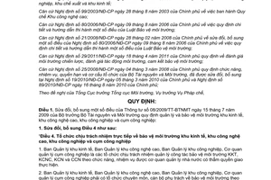 Thông tư 48/2011/TT-BTNMT sửa đổi Thông tư 08/2009/TT-BTNMT quy định quản lý và