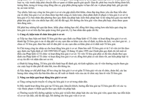 Chỉ thị 03/2011/CT-UBND tăng cường công tác hòa giải ở cơ sở trên địa bàn quận