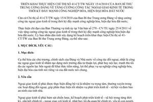 Kế hoạch số 5579/KH-UBND năm 2011  thực hiện Chỉ thị số 41-CT/TW năm 2010 tỉnh Ninh Thuận