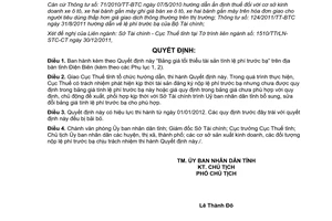 Quyết định 35/2011/QĐ-UBND bảng giá tối thiểu tài sản tính lệ phí trước bạ