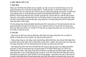 Kế hoạch 31/KH-UBND đua xây dựng nông thôn mới Cà Mau 2011 -2015