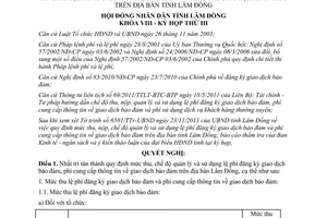Nghị quyết 32/2011/NQ-HĐND quy định mức thu nộp chế độ quản lý sử dụng lệ phí