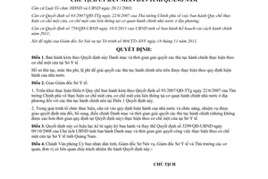 Quyết định 3958/QĐ-UBND Danh mục và thời gian giải quyết thủ tục hành chính