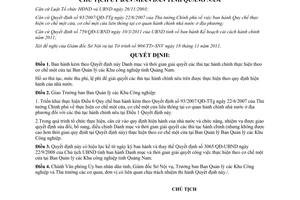 Quyết định 3956/QĐ-UBND Danh mục và thời gian giải quyết thủ tục hành chính