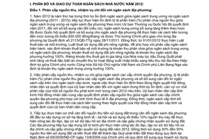 Thông tư 177/2011/TT-BTC  tổ chức thực hiện dự toán ngân sách nhà nước