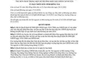 Quyết định 3255/QĐ-UBND bãi bỏ Quyết định 08/2008/QĐ-UBND