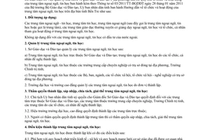 Hướng dẫn 5666/HD-UBND tổ chức và hoạt động trung tâm ngoại ngữ, tin học